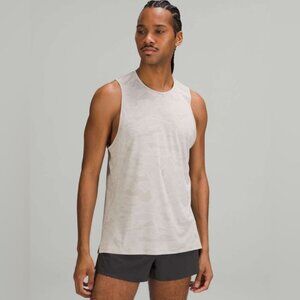 Men’s Lululemon Fast and Free Beige Camo Tank